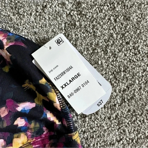 Xersion Floral Pixel Sports Bra XXL - Picture 2 of 5